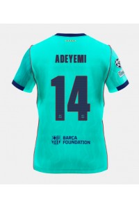 Barcelona Karim Adeyemi #14 Jalkapallovaatteet Kolmaspaita 2026-27 Lyhythihainen